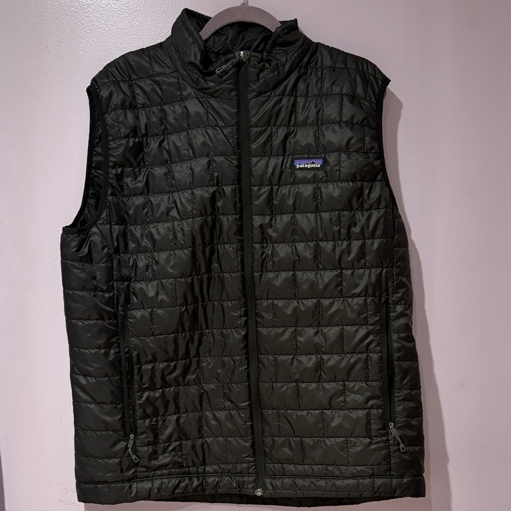 Patagonia Black Quilted Vest
